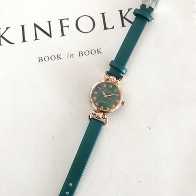 少女手表森系复古学院风文艺小清新冷淡高中女生百搭休闲简约学生同款