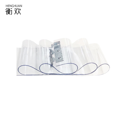衡欢(HENGHUAN)pvc软门帘透明色厚2mm RZ-CL08/片(0.18米宽*2.2米高)