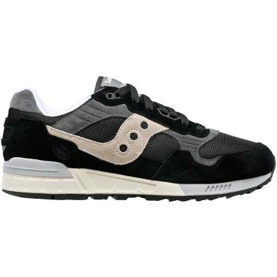 索康尼(SAUCONY)男士黑色潮流透气板鞋休闲鞋