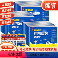 数学 人教版 一年级下 [正版]2024春新版实验班期末闯关必刷卷一二年级三年级四五六年级下册小学数学人教版北师大苏教版