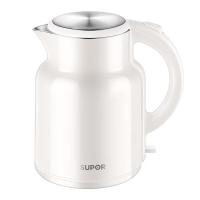 苏泊尔(SUPOR)墩墩大容量电水壶热水壶 2L大容量全钢无缝双层防烫电热水壶 304不锈钢烧水壶 2L SW-20T0