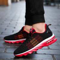 SEMBOSR春季青少年运动鞋品牌男士休闲旅游鞋春天网面初中高中学生跑步鞋