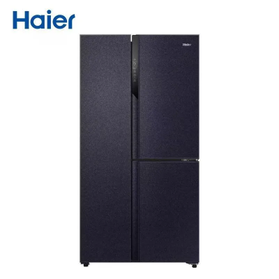 海尔 501升家用对开双开门电冰箱 全空间保鲜一级能效风冷无霜双系统双循环BCD-501WLHTS19B9U1