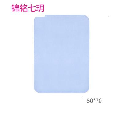 锦铭七玥婴儿竹纤维防水透气宝宝隔尿垫可洗防皱 竹纤维+网眼布
