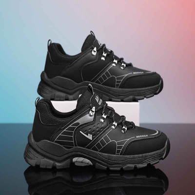  回力(Warrior)劳保鞋男士秋季工作地轻便透气运动鞋户外工装登山鞋