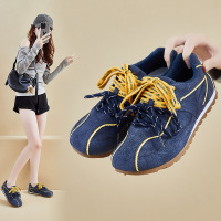 ins韩版新款阿甘鞋女秋季学生跑步运动厚底增高休闲鞋