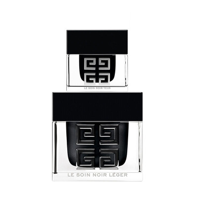 纪梵希(GIVENCHY)墨藻珍萃黑金女士面部护肤套装礼盒紧致皮肤2件(面霜+眼霜)