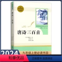 [九年级上册推荐]唐诗三百首 [正版]九年级上册书唐诗三百首原著无删减完整版人教版初中语文阅读文学世界名著初三9年级课外