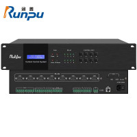 润普Runpu 会议音频视频国产化专业中控主机8路串口支持网络控制含编程RP-PCTRL28X