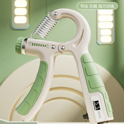  路飞计数握力器小学生男练手力手劲可调节青少年手指训练儿童握力器材