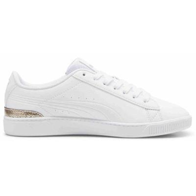 彪马(Puma)PUMA女鞋金属光泽休闲板鞋环保材质拼接简约百搭配色运