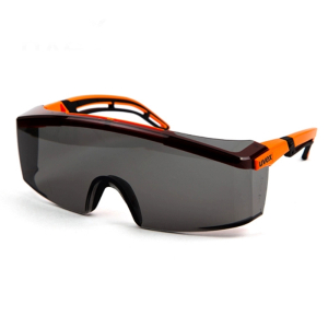 UVEX护目镜9064246男防尘眼镜劳保打磨防飞溅工业粉尘透明防目镜