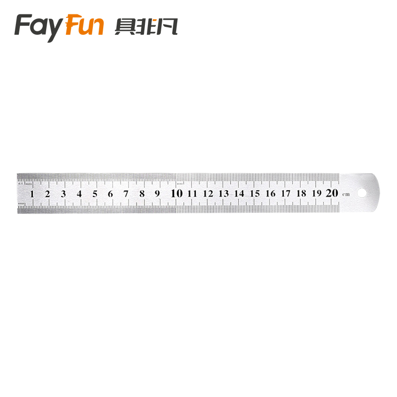 具非凡 钢直尺 20cm把