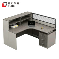 富力华驰 屏风工位 单人位不含椅(左高柜) 张