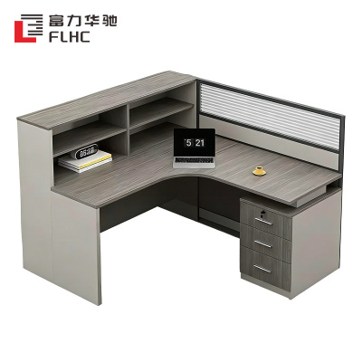 富力华驰 屏风工位 单人位不含椅(左高柜) 张