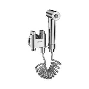 九牧(JOMOO)黄铜角阀4分阀芯紧密防滴漏双控双出冲洗喷枪角阀74095-706/1B-1