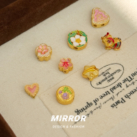 925纯银郁金香花朵吊坠女仅项坠简约学生礼物小众气质潮 BCZ1989送女朋友老婆情人节七夕生日礼物