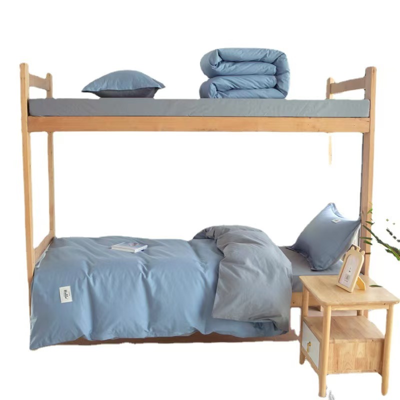 鋆珑 全棉三件套 被套 160×210cm 床单 160×220cm 枕套 48×74cm 套