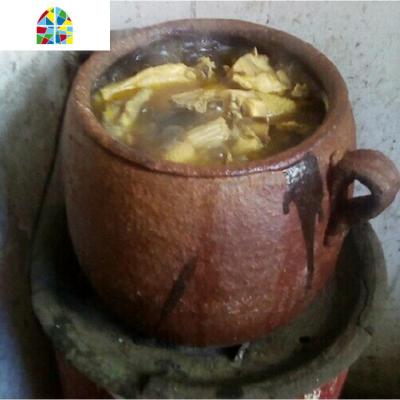 湖北土沙罐老式手工砂锅沙锅罐子土瓦罐土吊子孕妇儿童煲汤土砂罐 FENGHOU 细砂装20斤水左右