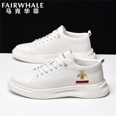 全场1件2折折后参考价199-马克华菲男鞋休闲鞋子男潮鞋皮鞋韩版