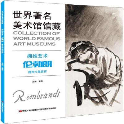 正版新书]世界著名美术馆馆藏 拥抱艺术 伦勃朗速写作品赏析姜南