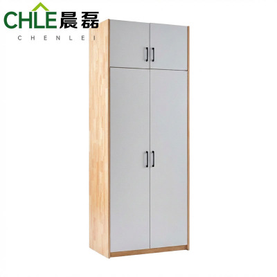 晨磊 实木衣柜 2400*850*520mm 台