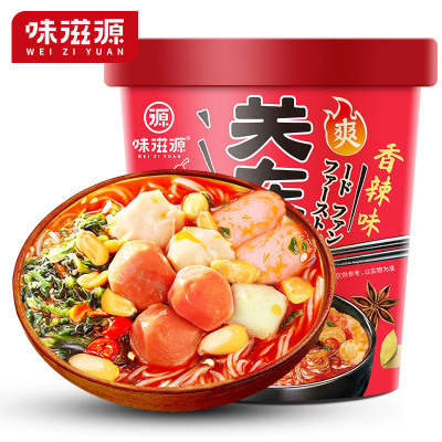 味滋源关东煮155g/桶速食即食肉丸酸辣粉丝方便懒人麻辣烫火锅