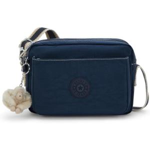 Kipling凯浦林斜挎包女轻便大容量实用易于携带深蓝色条纹装饰 initial