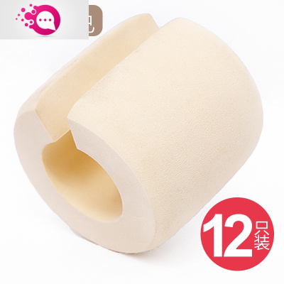 敬平宝宝防夹手门挡门夹防挤手防关门门缝止关器卡门儿童安门卡圆柱门卡—米白色12只装-