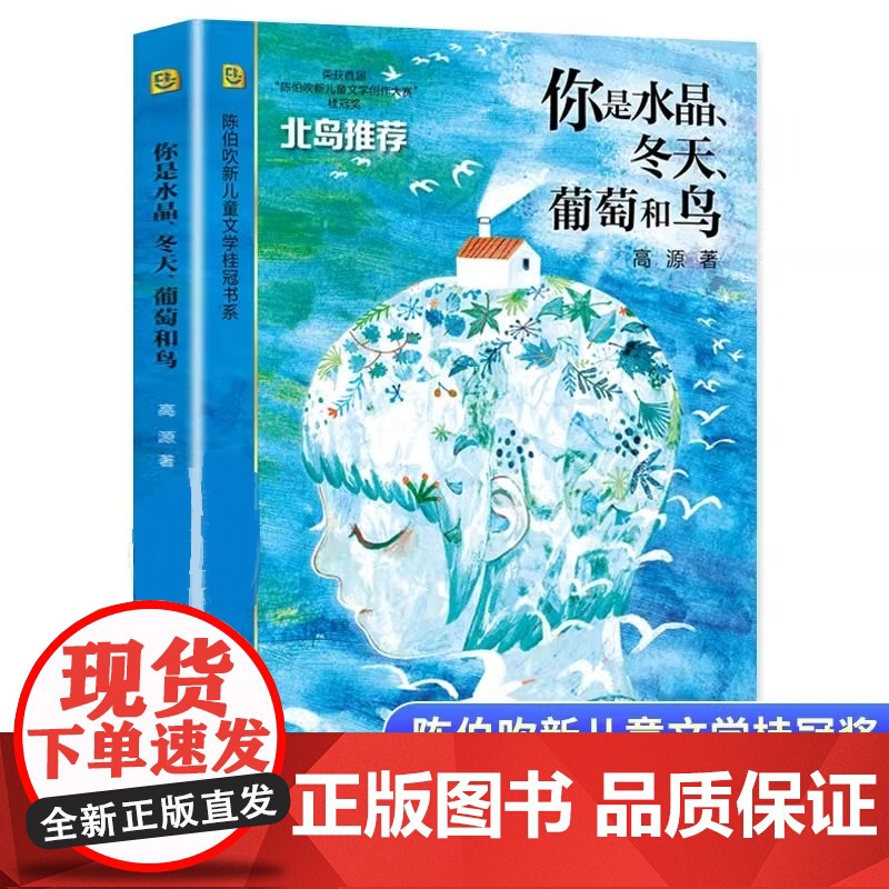 你是水晶冬天葡萄和鸟陈伯吹新儿童文学桂冠奖书系中小学生故事书课外阅读小说三四五六年级学生看的课外书少年读物上海译文出版社