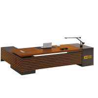 德诚和 和雅系列板式主管桌经理桌处长桌2.4米长 2400*1100*750mmH 张