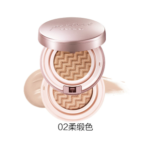 卡姿兰气垫cc霜 保湿持久不易脱妆遮瑕控油提亮肤色bb隔离霜粉底液 水润无暇气垫霜