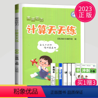 [正版]2023新版亮点给力计算天天练二年级上册数学二上苏教版SJ江苏小学2年级上学期小达人同步训练计算能手数学口算高