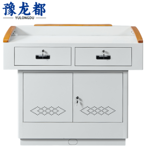 豫龙都多媒体讲台钢面张