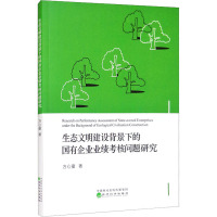 生态文明建设背景下的国有企业业绩考核问题研究