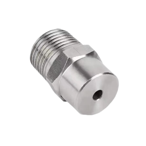 佑杨天亟 不锈钢锥形喷头 螺纹M10*1 孔径2.8mm 个