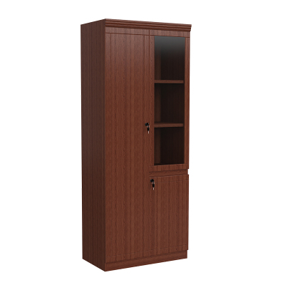 合祥源 板式文件柜分左右 800*420*2000mm W1601A-2 组