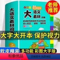 [1-6年级通用]大语文素材词典(大16开) 小学通用 [正版]2024大语文素材词典多功能大成语英语词典小学生词语好词