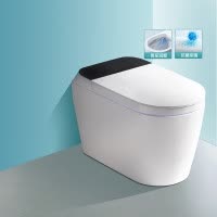 惠达(HUIDA)-CK系列 脚感翻盖防溅泡沫盾座圈语音全自动一体式智能坐便器