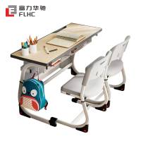 富力华驰 双人课桌椅 120cm/套