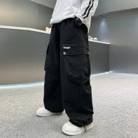儿童装男童秋装裤子新款中大童春秋款男孩休闲工装裤秋季长裤