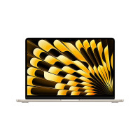 [政府补贴2000元部分地区参与,详情请咨询客服]Apple/苹果2024款MacBookAir 15英寸 M3(8+10核)24G 512G星光色轻MC9K4CH/A