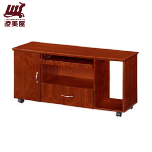 凌美盛 简约办公桌大班台桌1.6米含柜活动柜 LMS-39/张