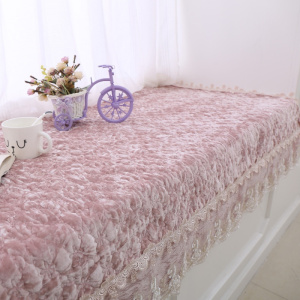 汐岩飘窗垫北欧风窗台垫公主卧室装饰飘窗毯ins飘窗榻榻米阳台垫子厚和室门/窗