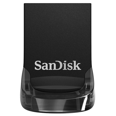 闪迪（SanDisk）高速酷豆（CZ430）64GBU盘高速USB3.1车载U盘电脑优盘64G加密学生闪存盘黑色