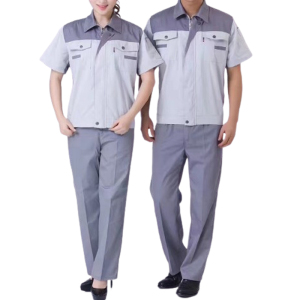 天鸣 TM 夏季透气工作服 劳保服 源头工厂可定制 S-4XL 套