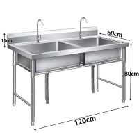 景冠达不锈钢水槽1.2m个