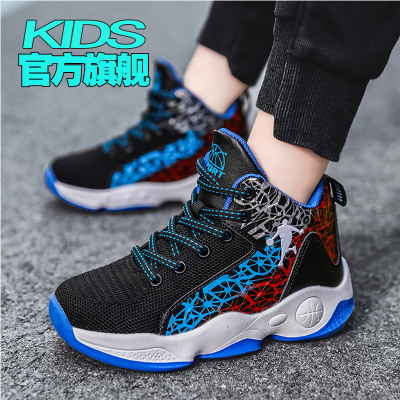 儿童篮球鞋男孩夏款专业训练实战7aj1运动10岁9科比11代中大童鞋