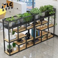 金菲罗格 置物架办公隔断铁艺花架