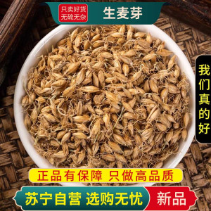 甄选生麦芽100克新货煮水泡茶大麦麦芽生大麦芽茶正品干货另售山楂